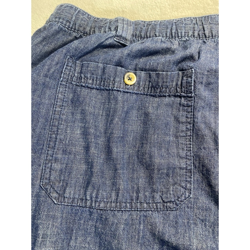 King Size Elastic Waist Drawstring Jeans 3XL 38 Waist 44 Straight Leg Western - Picture 7 of 8